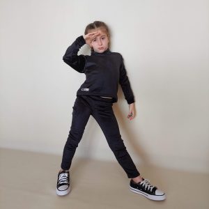 Buzo plush Negro