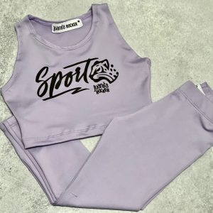 Conjunto Sport lila