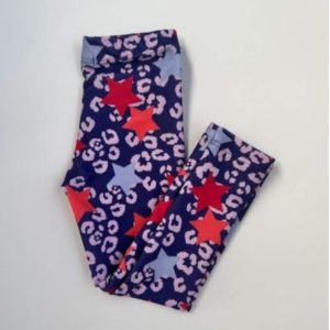 Legging Print star azul