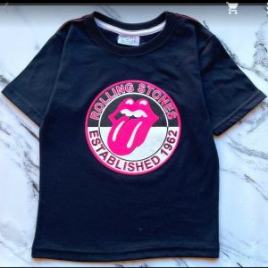 Remera Rolling negra