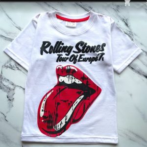Remera Rolling blanca