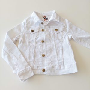 Campera de Jean blanca