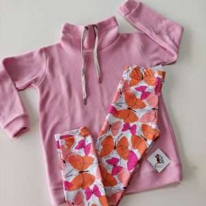 Buzo polar rosa