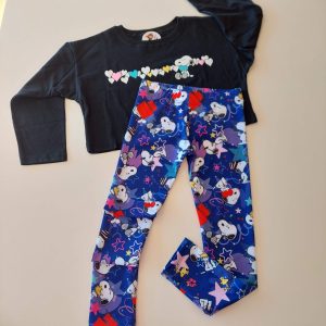 Legging Snoopy (azul)