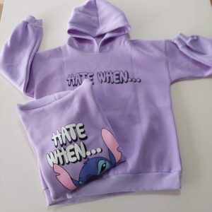 Buzo Stitch Hate when frisa lila