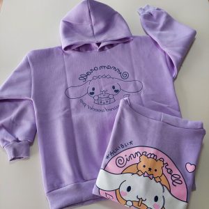 Buzo Cinnamoroll Wonder pop lila frisa