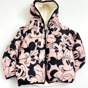 Campera abrigo Minnie Rosa