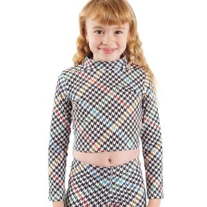 Remera Crop Top m/l Prada color (lycra)