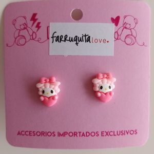 Aritos My Melody corazón (ovejita)