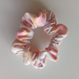 Colita Scrunchie Kitty amarillo