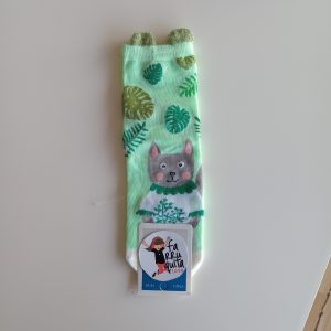 Medias Gatito Jardinero