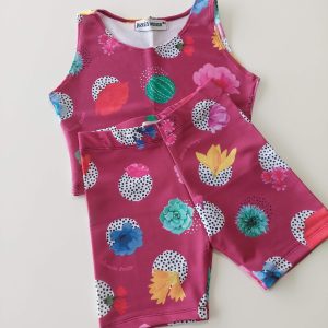 Conjunto Top y Biker Cactus