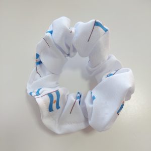 Colita Scrunchie banderita bca. Argentina