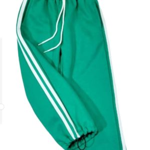 Pantalón Sport Doble Línea Verde (Frisado)