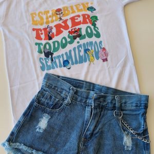 Remera m/c Todos Los Sentimientos Intensamente - 12