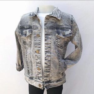 Campera de Jean Gris Nevada