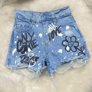 Short jean Graffiti