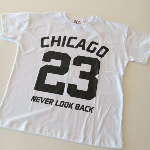Remera m/c Chicago Blanca