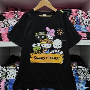 Remera m/c Sanrio negra