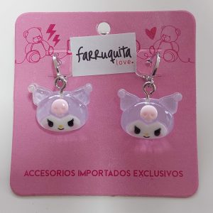 Aritos Kuromi Glitter Lila