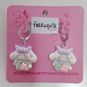 Aritos Cinnamoroll Kuromi y Melody