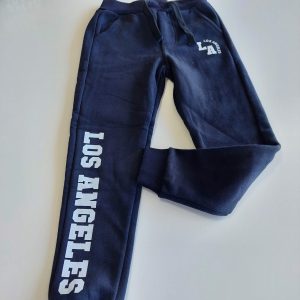 Pantalón Jogging L.A. babucha frisa negra