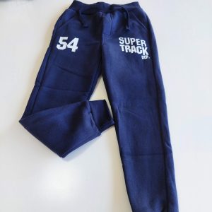 Pantalón Jogging Super T. babucha frisa azul