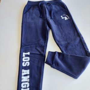 Pantalón Jogging L.A. babucha frisa azul