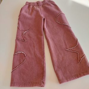 Pantalón Recortes Ladrillo Frisa - 10
