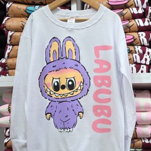 Remera m/l Labubu Blanca
