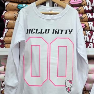 Remera m/l Kitty 00 bca