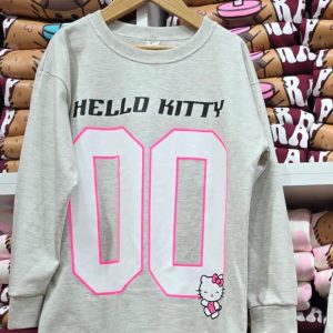 Remera m/l Kitty 00 gris