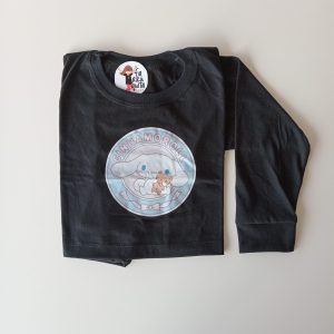 Remera Crop Top m/l Cinnamoroll Baby Negra
