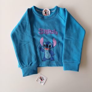Buzo Stitch corto celeste Frisa