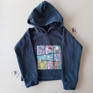 Buzo Sanrio comic azul frisa