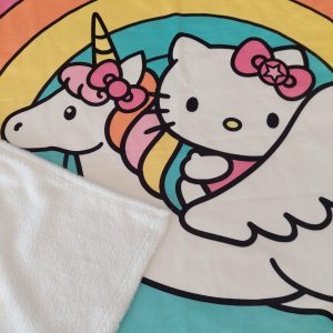 Manta Kitty con corderito