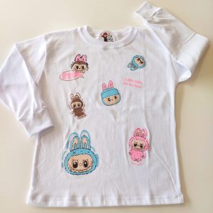 Remera m/l Labubu caritas bca.