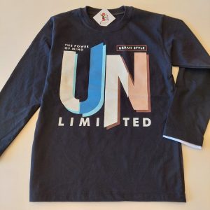 Remera m/l Unlimited Negro