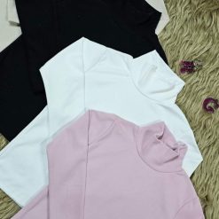 Remera polera m/l Darlon negra