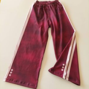 Pantalón Borgoña Star Wide Legg