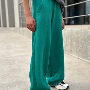 Pantalón Palazo Rústico Verde