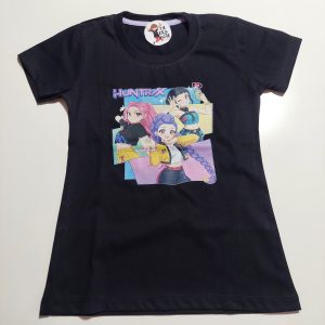 Remera Huntrix KPop Selfie negra