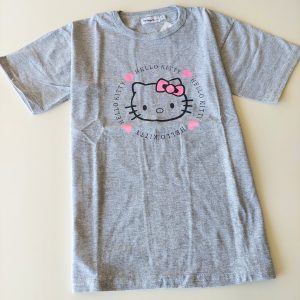 Remera Kitty gris