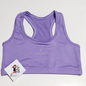 Top deportivo lila