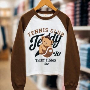 Remera boxy fit Teddy tennis