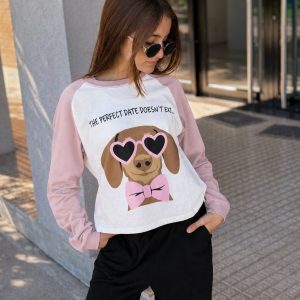 Remera boxy fit Perri Cool rosa