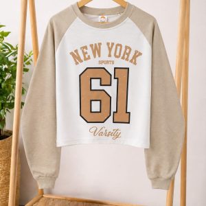 Remera boxy fit 61 beige