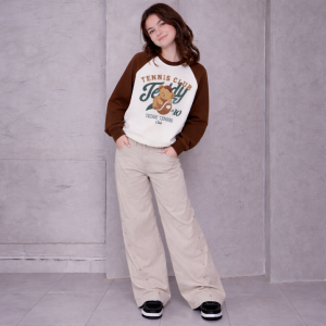 Pantalón jean arena ajustable