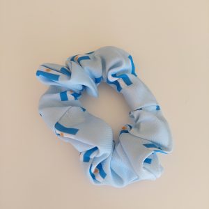 Colita Scrunchie banderita celeste Argentina