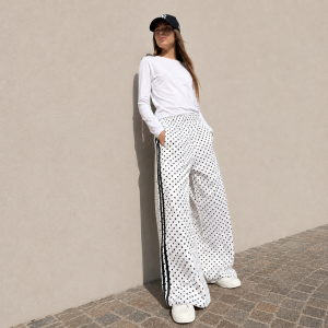Pantalón Lunares frisa